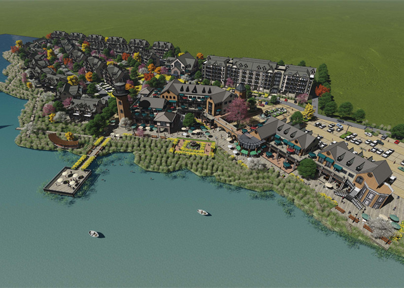 美國諾頓高端濱水商住區(qū)